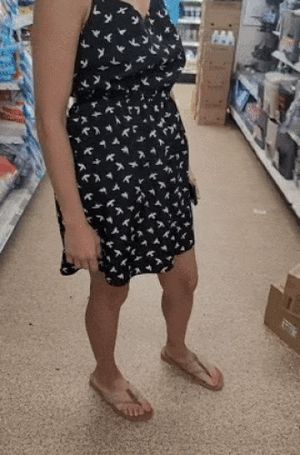 Provocativepair public flashing