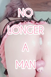 When you feel a real man's cum dripping down your little balls you will have lost all masculinity...