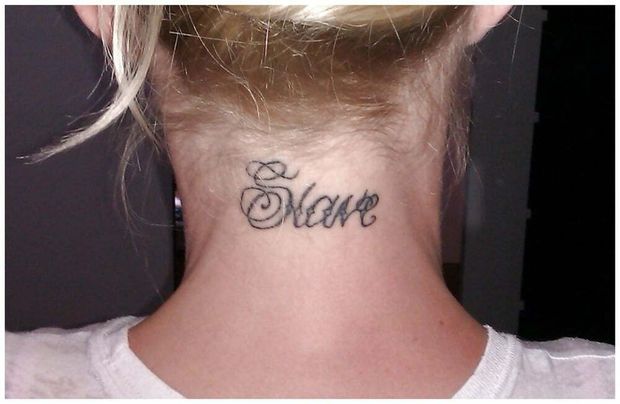Slave tattoo
