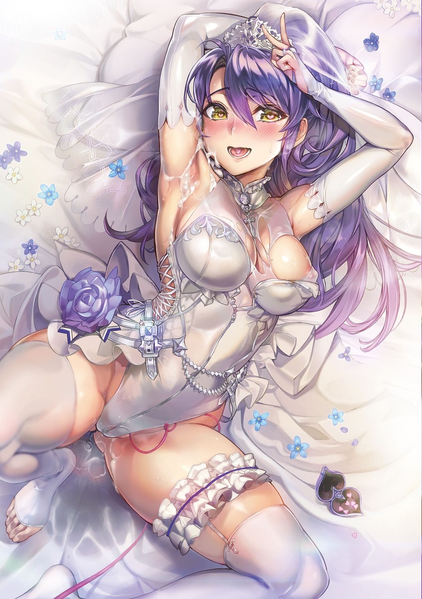 playfull bride