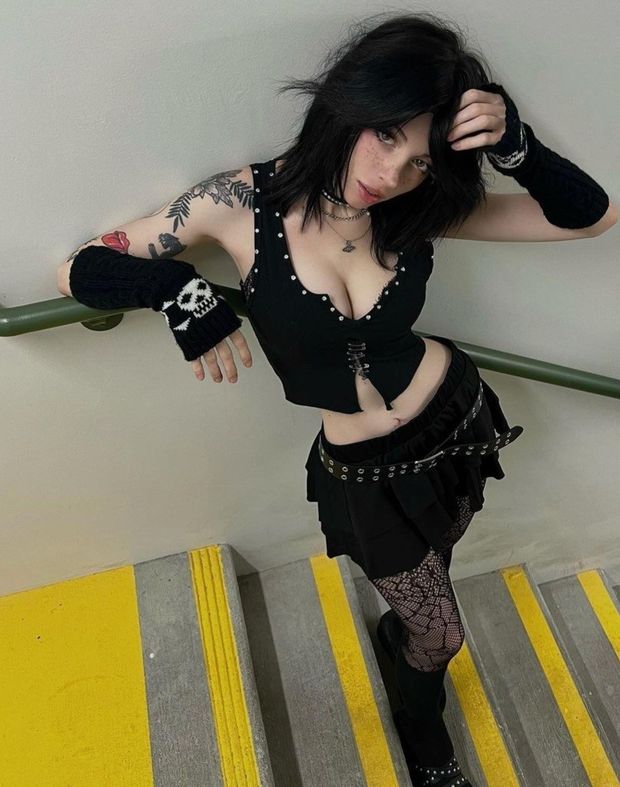 Big titty goth