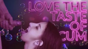 Cum eating encouragement