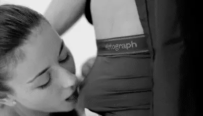 This babe licked & kissed my nutsack & cock while I still had my underwear on & her warm breath actually made me JIZZ in my JOCKEYS
