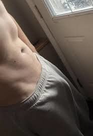 Grey sweats dick print.
