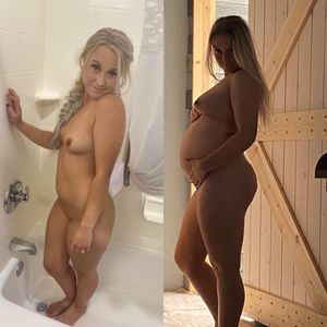 Petite blond pregnant