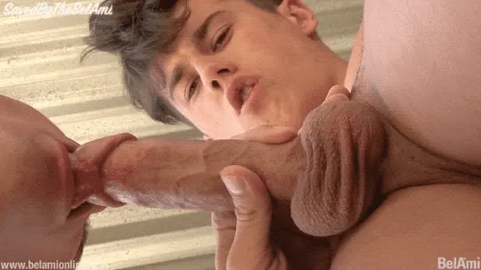Working his mouth