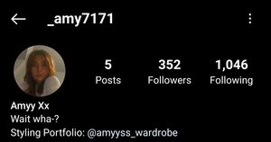 Amy White's Instagram