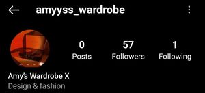 Amy White's second Instagram