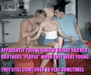 They always played when you weren't around, so you aren't sure what they do, but it's probably some family game