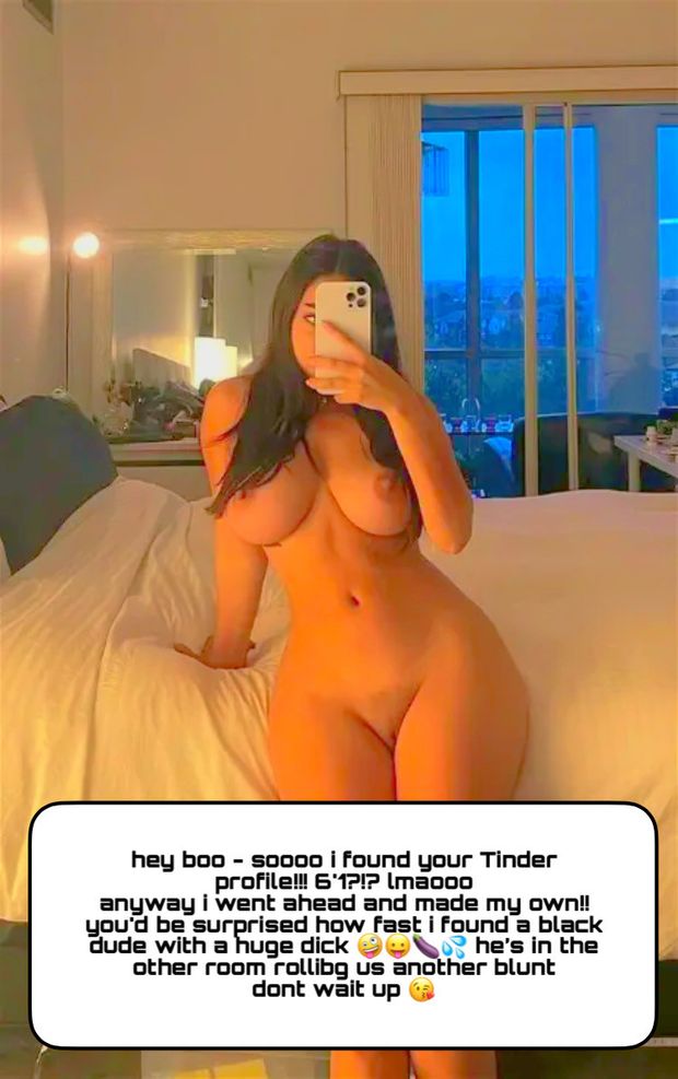 She went through his phone and settled on some payback