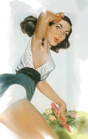 Oopsie, hope you don't mind my gardening!