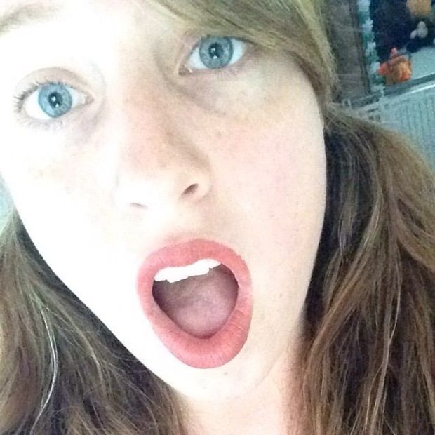 just my face
