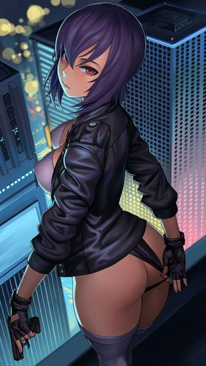 草薙素子 (Motoko Kusanagi) by Lasterk