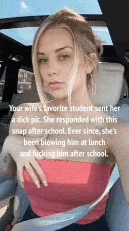 Your wife started an affair with her favorite student