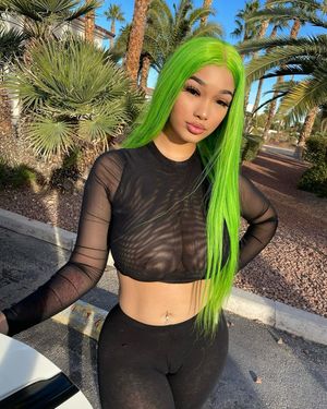 Lexie green hair big boobs