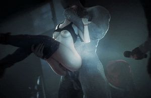 Claire Redfield x MrX #7 by Fugtrup