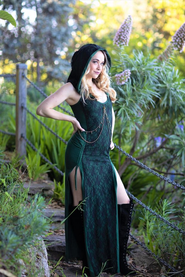 Blonde priestess.