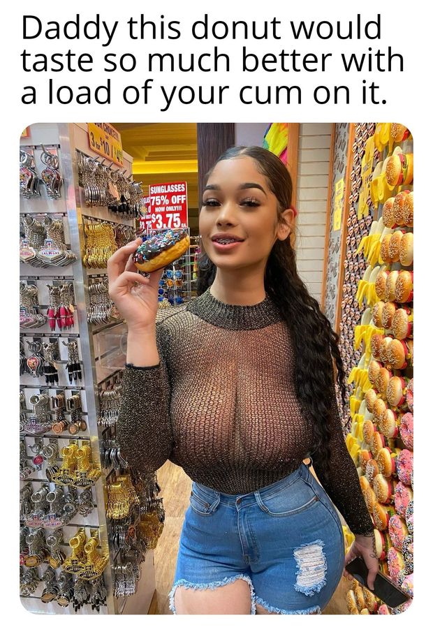 Lexie wants Daddy donut load