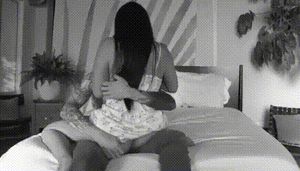 Grab her ass as she dry humps you