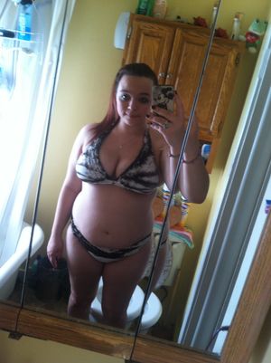 Selfie in bathing suit
