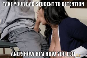 Show him that bad guys get what they want