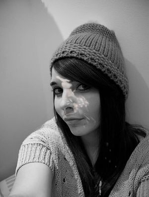 Brunette love facial