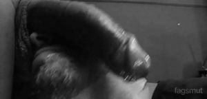 Smell it and enjoy the aroma of that man’s foreskin.