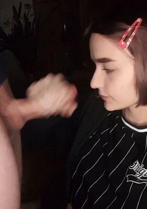 Sweet girlfriend wants his load