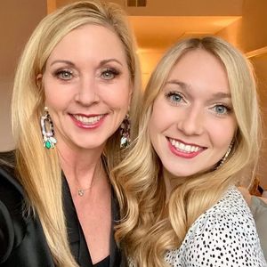 Beautiful identical looks & smiles. Their eyes say something else.