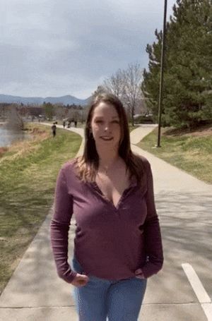 MissesFoxx public flashing