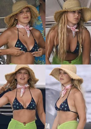 Millie Bobby Brown bikini top