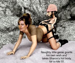 NAUGHTY GENIE DOES SHARON