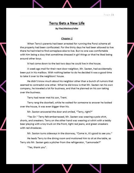 Terry Gets a New Life - Page 01