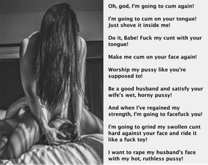 Sometimes she gets a bit carried away