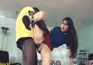 Hardcore interracial teen fuck