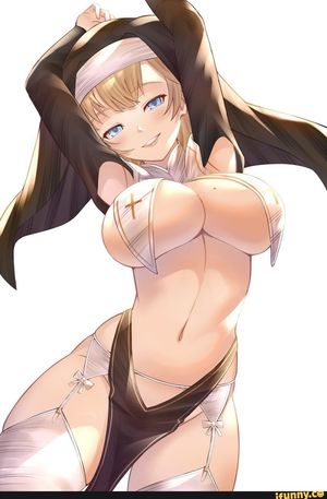 Surprisingly hot Nun