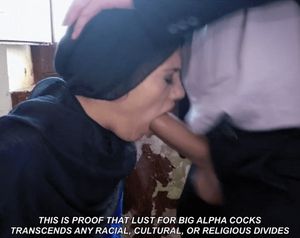 Muslim slut worships Ian Scott's (Yanick Shaft) BWC, pt 3
