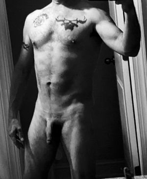 Just a selfie to send to you before I enter your bedroom and make your wife scream in ways you never could.