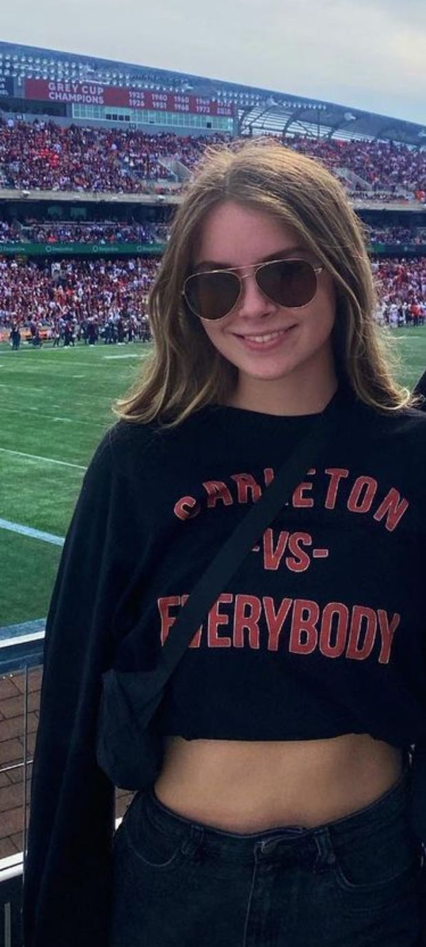 Bella at stadium