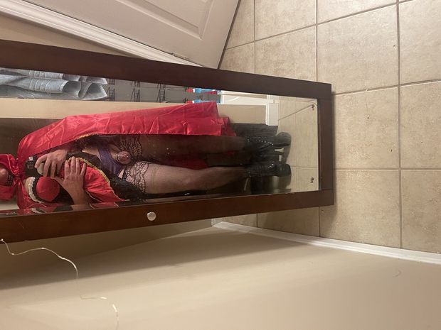 Locked up like a good slut.