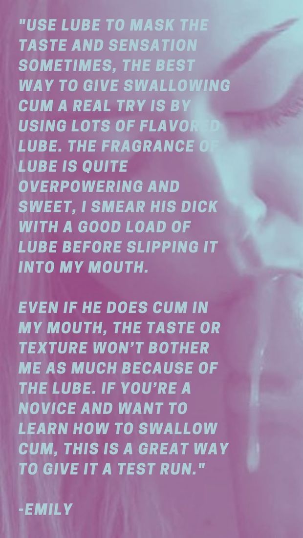 cum in mouth