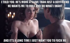 Finally offering herself to that guy she found so hot