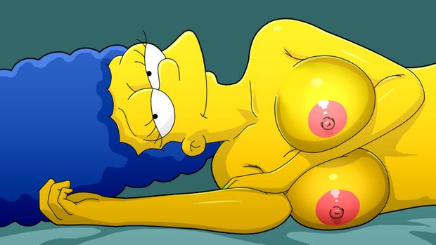Sexy MILF Marge Simpson - The Simpsons - Cartoon Porn