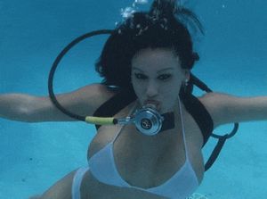 Cum and dive with me