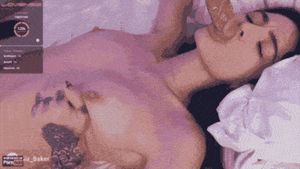 Gia Baker dildo blowjob