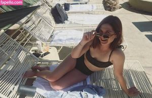 Bonnie Wright Sun Bathing