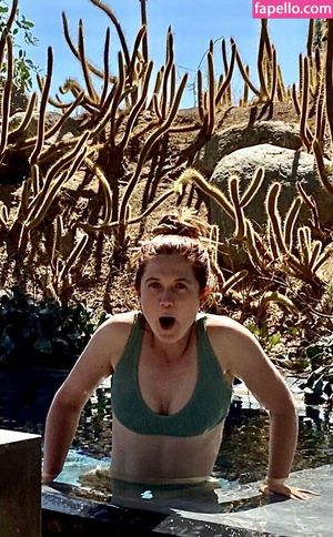 Bonnie Wright Green Bikini 3