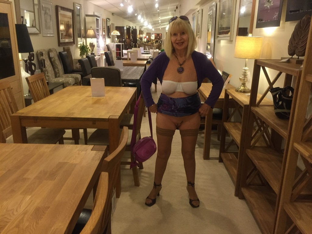 Taking Grandma out furniture shopping is always fun