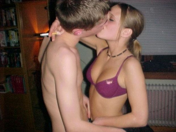 Things heating up at a wild party