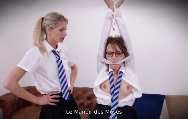 Virginie and Sophie the two cousins are unbearable and are punished by their aunt Venice